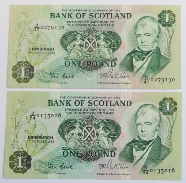Bank of Scotland Pounds