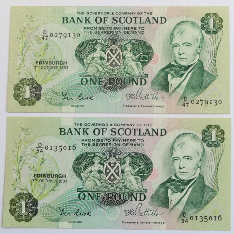 Bank of Scotland Pounds