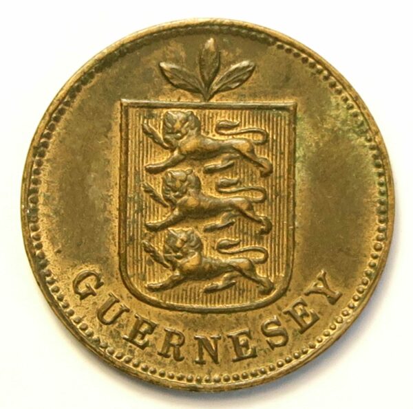 Guernsey 1 Double 1889H
