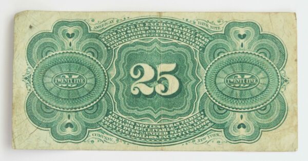 US 25 Cents 1863