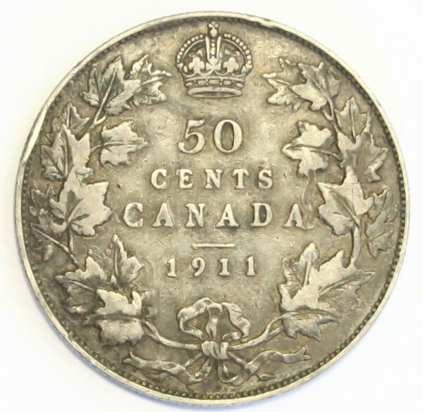 Canada 50 Cent 1911