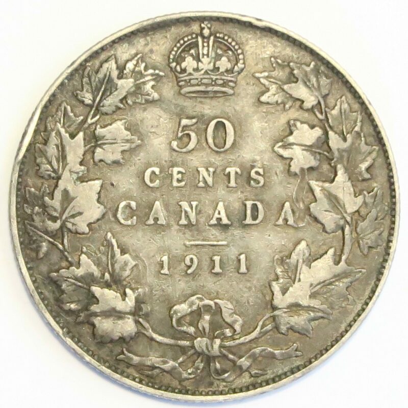 Canada 50 Cent 1911