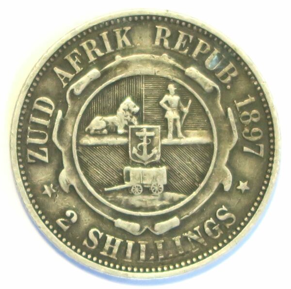 Sth Africa 2 Shillings 1897