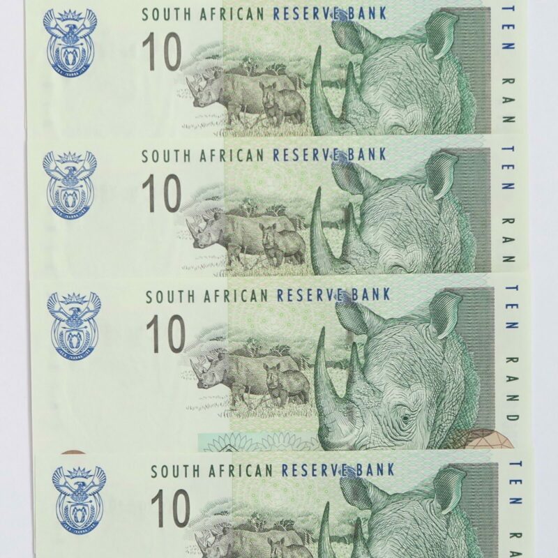 10 Rand 5 consecutive 1999