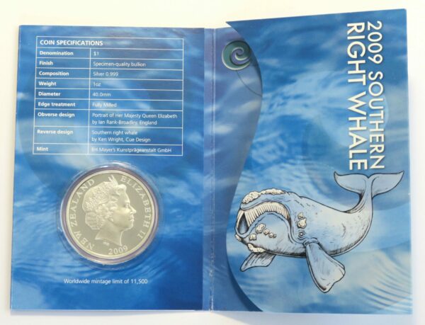 Southern Right Whale Dollar 2009