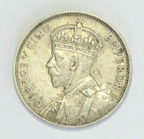 Mauritius Quarter Rupee 1934