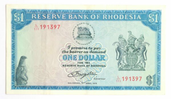 Rhodesia Dollar 1978