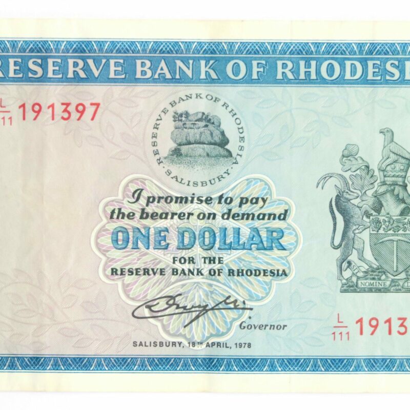 Rhodesia Dollar 1978