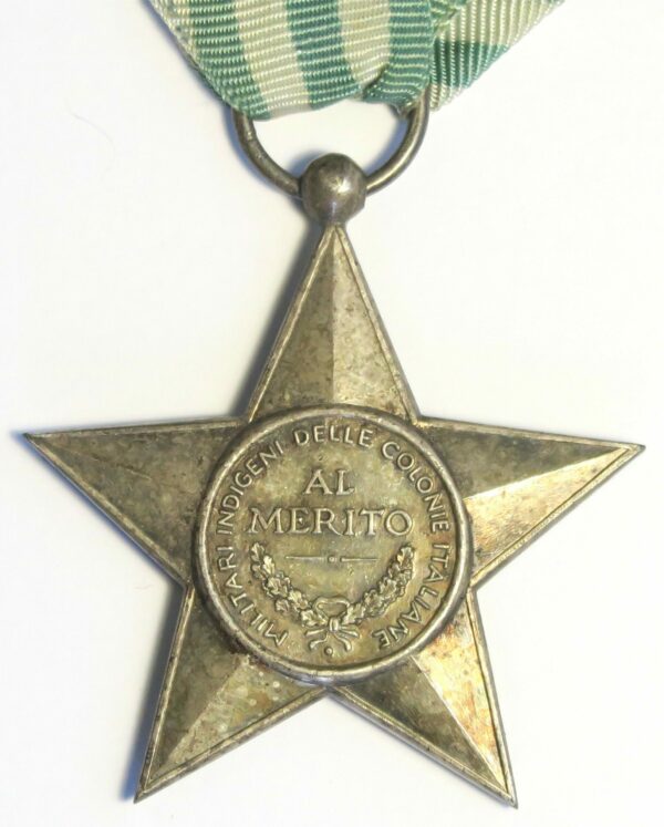 Italian Colonies Silver Star Medal