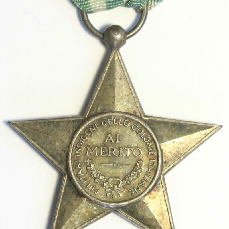 Italian Colonies Silver Star Medal