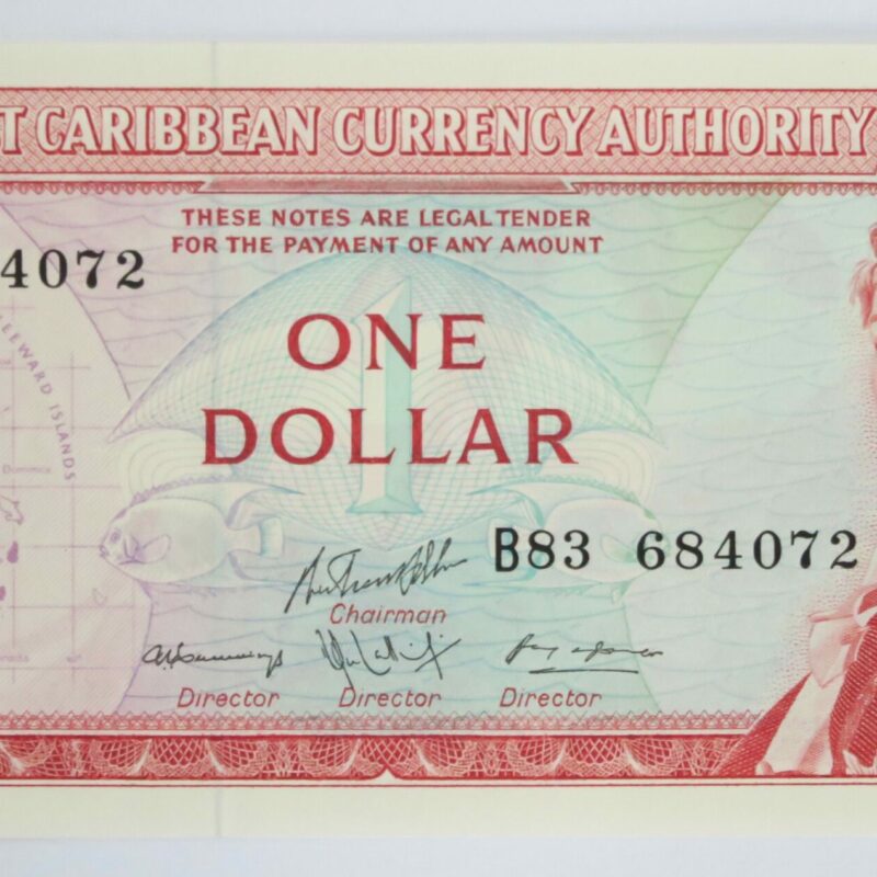 East Caribbean $1 B83 Unc