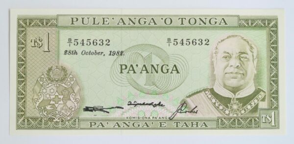 Tonga Pa'anga 1982 Unc