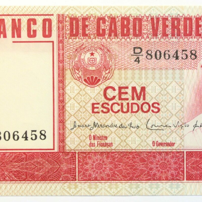 Cape Verse 100 Escudos 1977