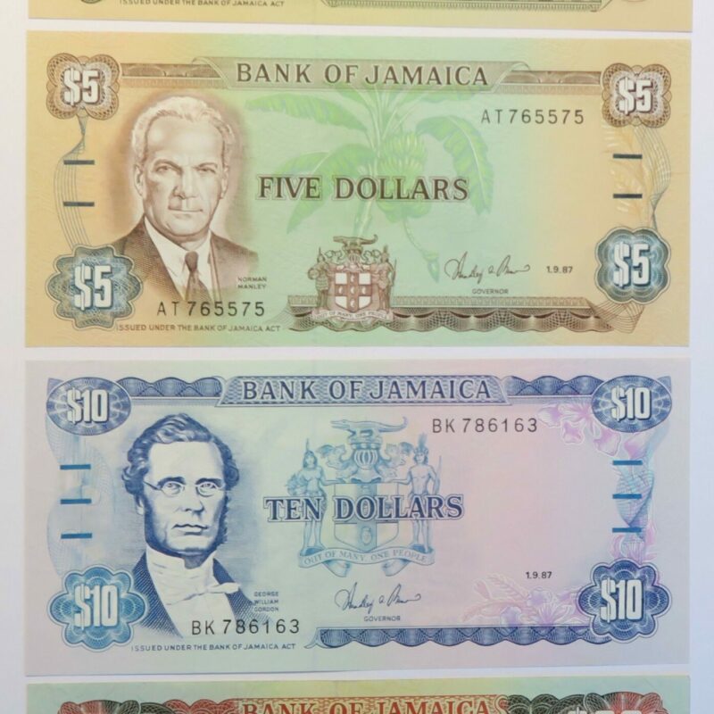 Jamaica Banknotes