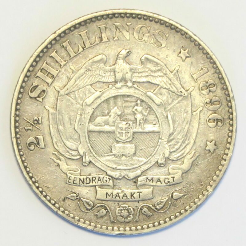 Sth Africa 2-1/2 Shillings 1896