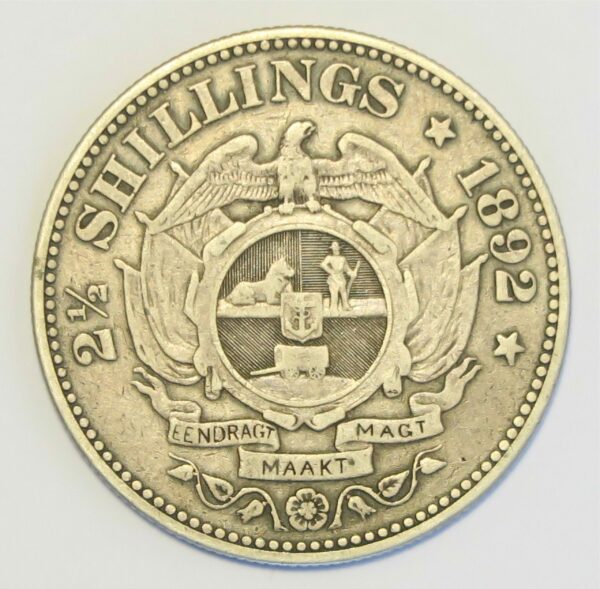 Sth Africa 2-1/2 Shillings 1892