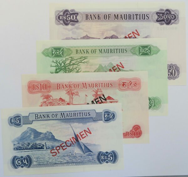 Mauritius Specimen Set 1967