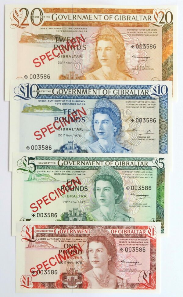 Gibraltar Specimen notes 1975