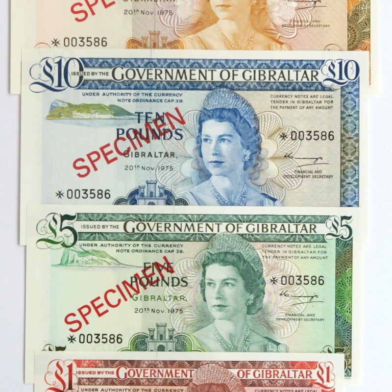 Gibraltar Specimen notes 1975