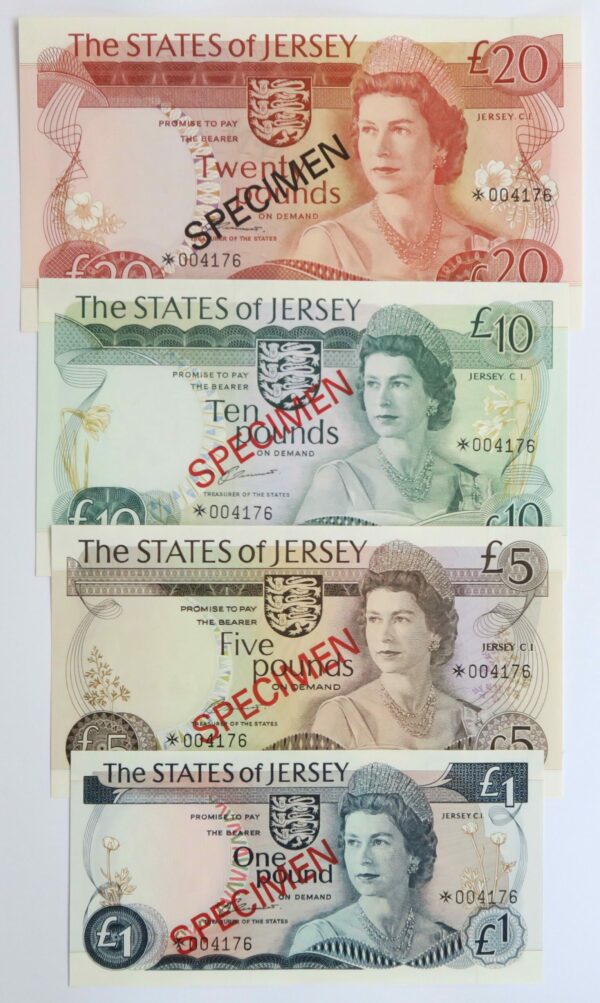 Jersey Specimen Notes 1976