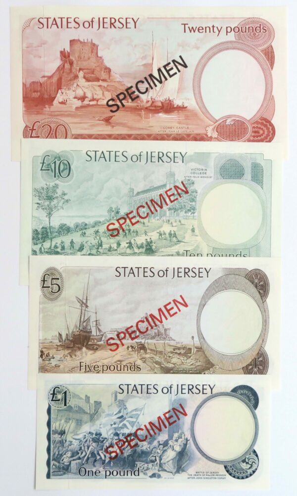 Jersey Specimen Notes 1976