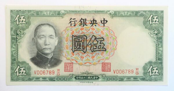 Central Bank of China 1936