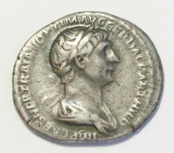 Trajan Denarius Rome Victory