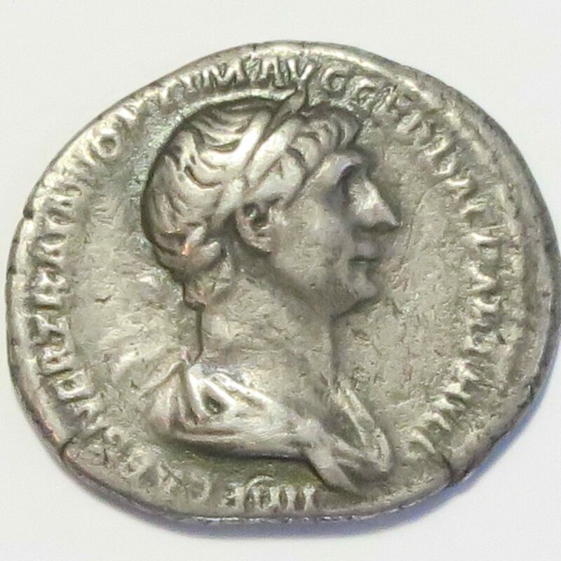 Trajan Denarius Rome Victory