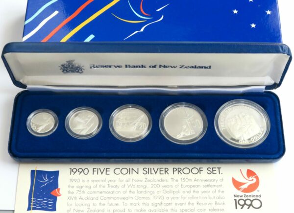 1990 Proof Silver Set