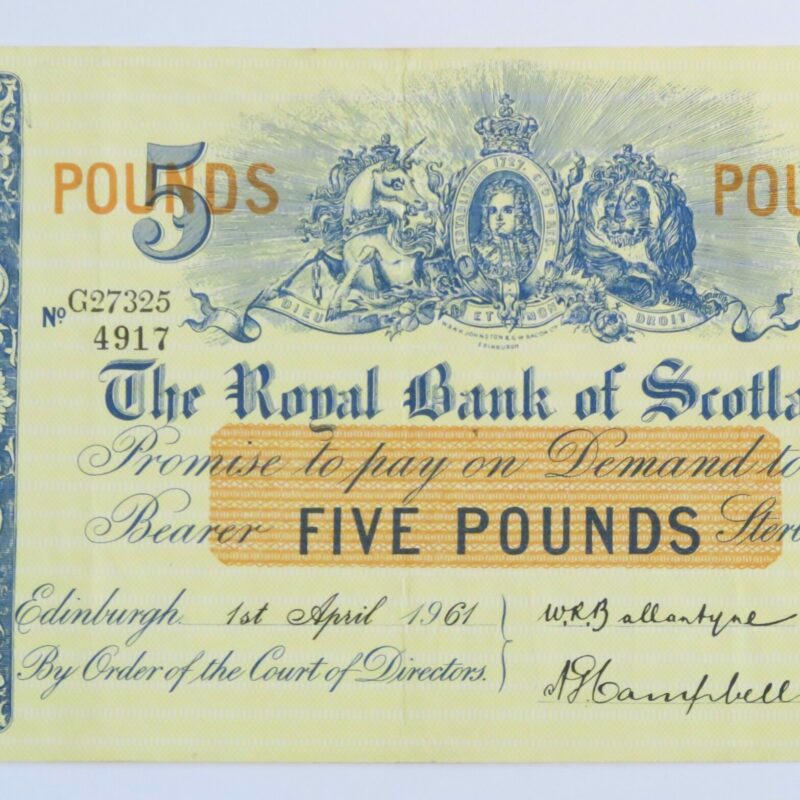 Royal Bank Scotland £5