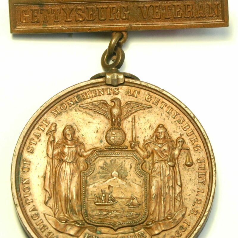 Gettysburg Veteran Medal 1863-93