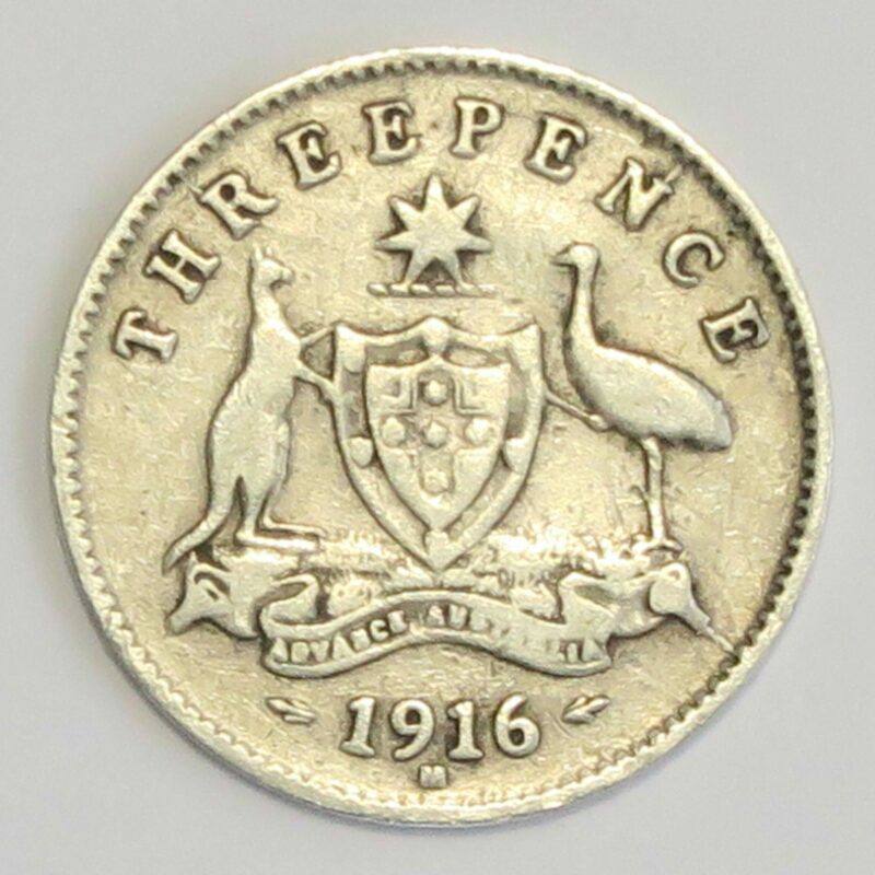 1916M Threepence