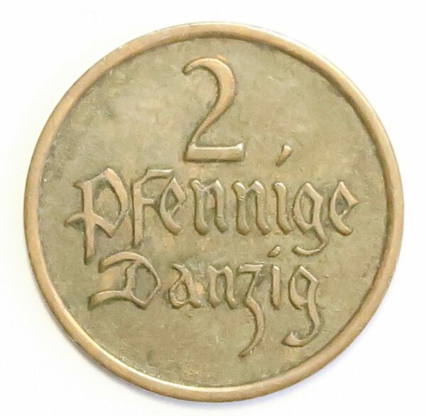 Danzig 2 Pfennige 1937