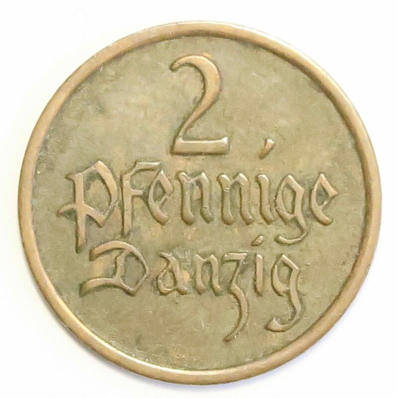 Danzig 2 Pfennige 1937