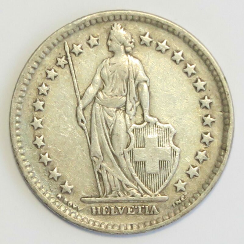 Switzerland 2 Francs 1944
