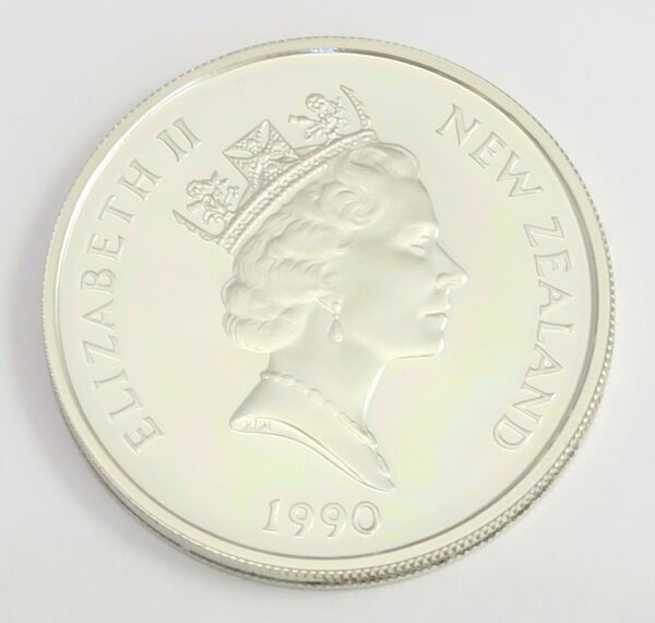 Silver 2 Dollars 1990