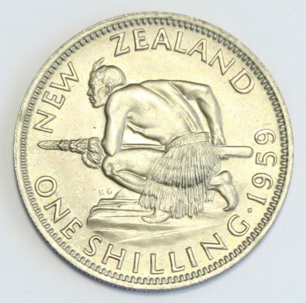 1959 Shilling aUNC