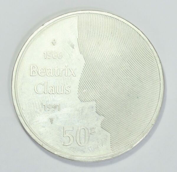 Netherlands 50 Gulden 1991