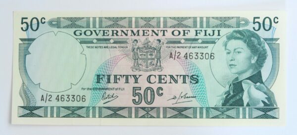 Fiji 50 Cents 1968