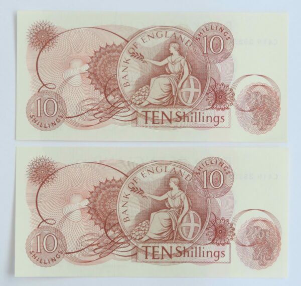 10/- Pair Fforde 1966-70