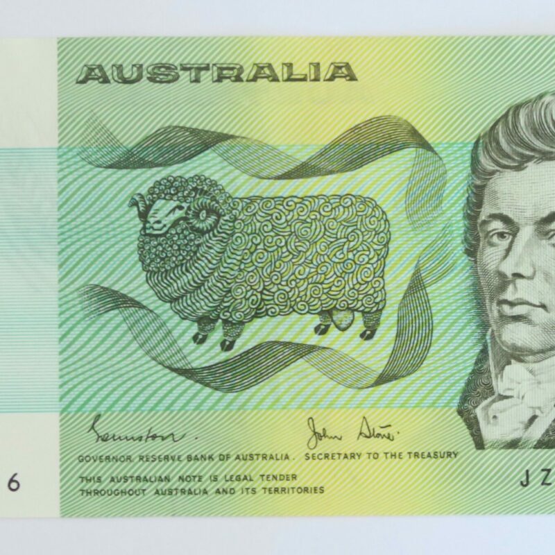 Australia $2 Johnson & Stone