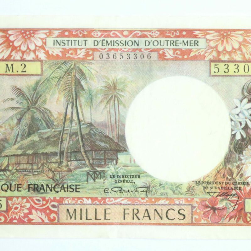 Tahiti 1000 Francs 1971