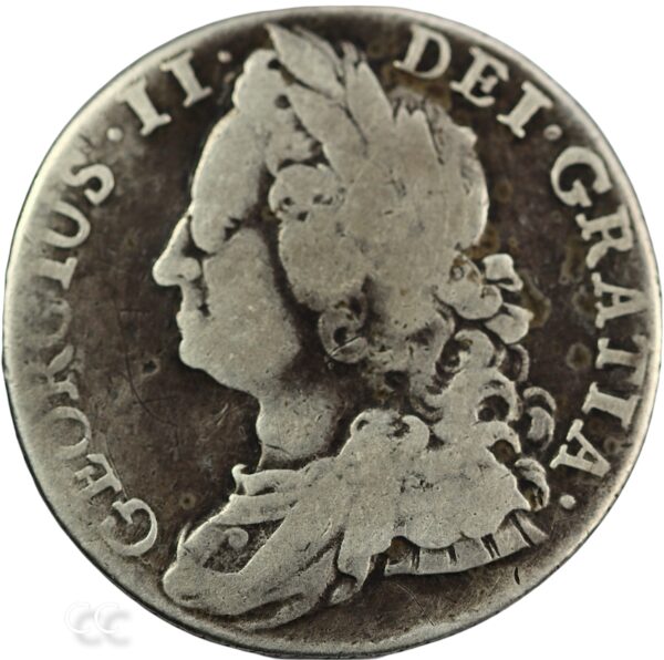 1745 Shilling, Roses