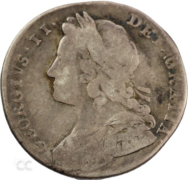 1731 Shilling, Plumes