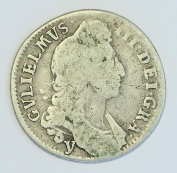 William Shilling 1696Y