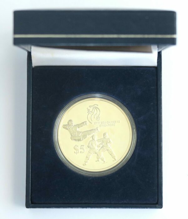 Singapore $5 1993 Proof