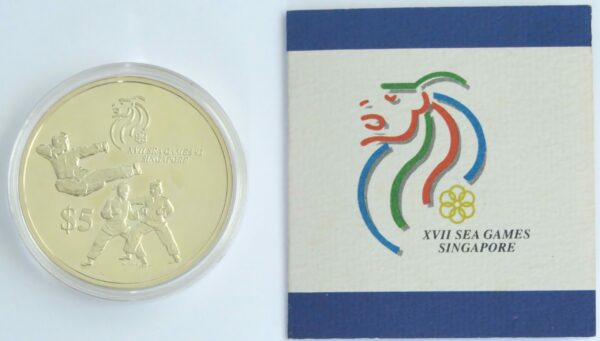 Singapore $5 1993 Proof