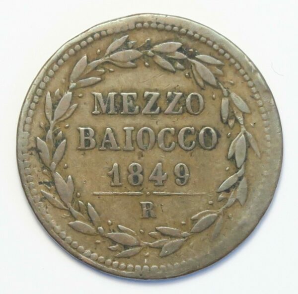 Mezzo Baiocco 1848