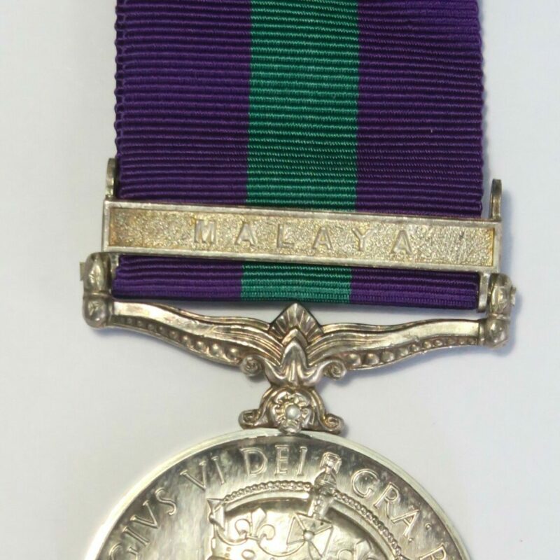 Service Medal Malaya George VI