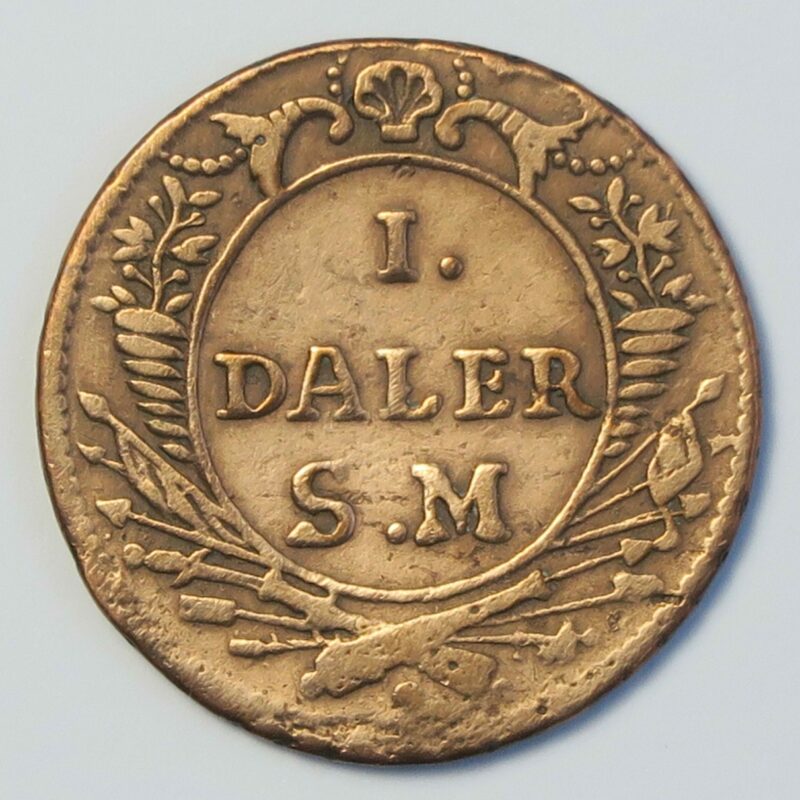 Sweden 1 Daler 1718